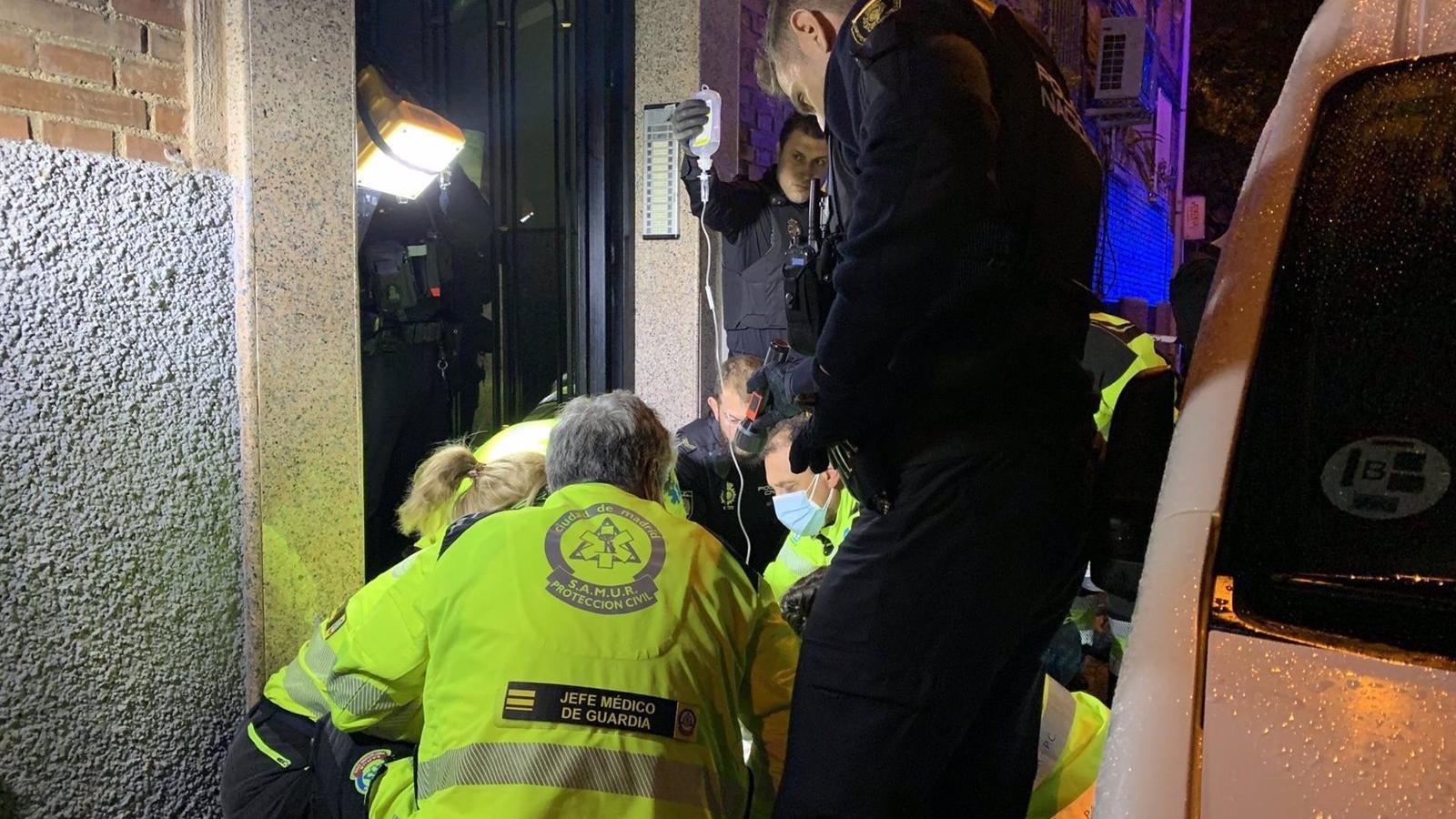 Detenido el hombre que apuñaló a otro por motivos sentimentales en Usera
