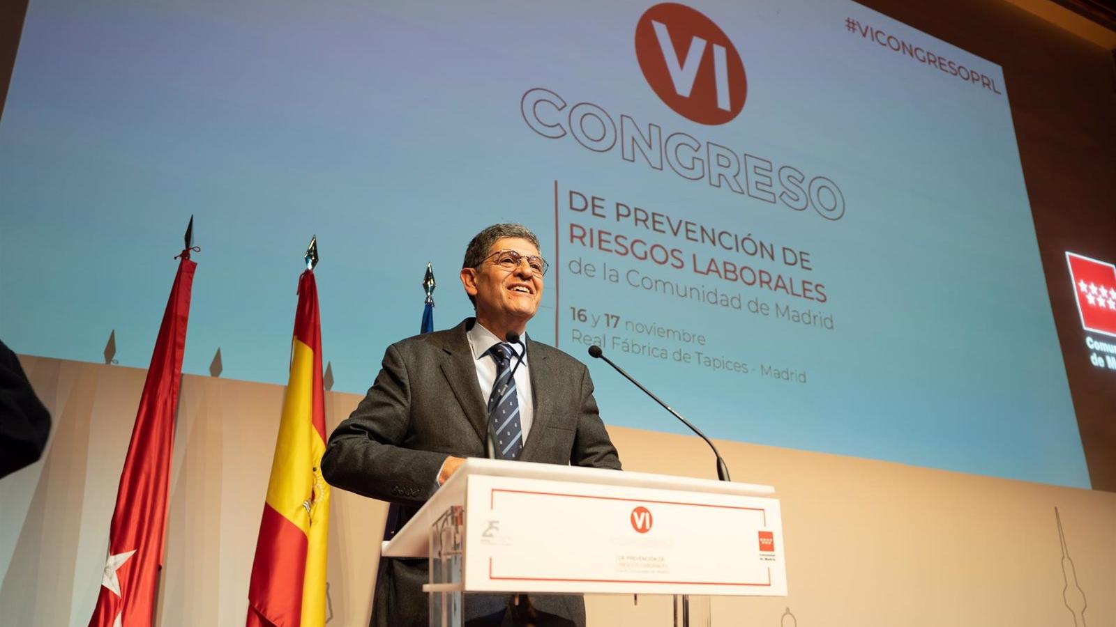 La Comunidad destaca la importancia de promover la colaboración con agentes sociales en la prevención de riesgos laborales