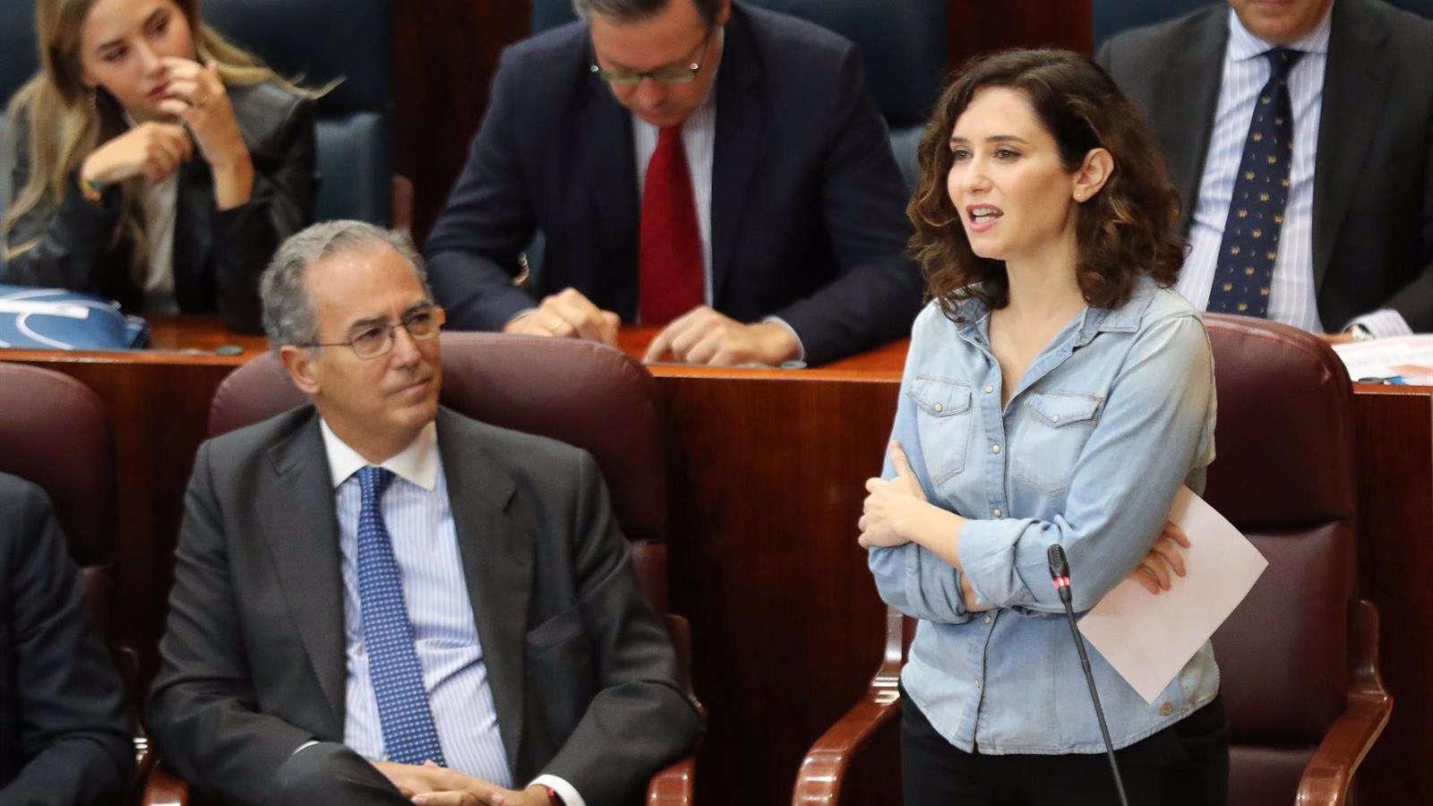 Díaz Ayuso carga contra Irene Montero por "atacar a los jueces"