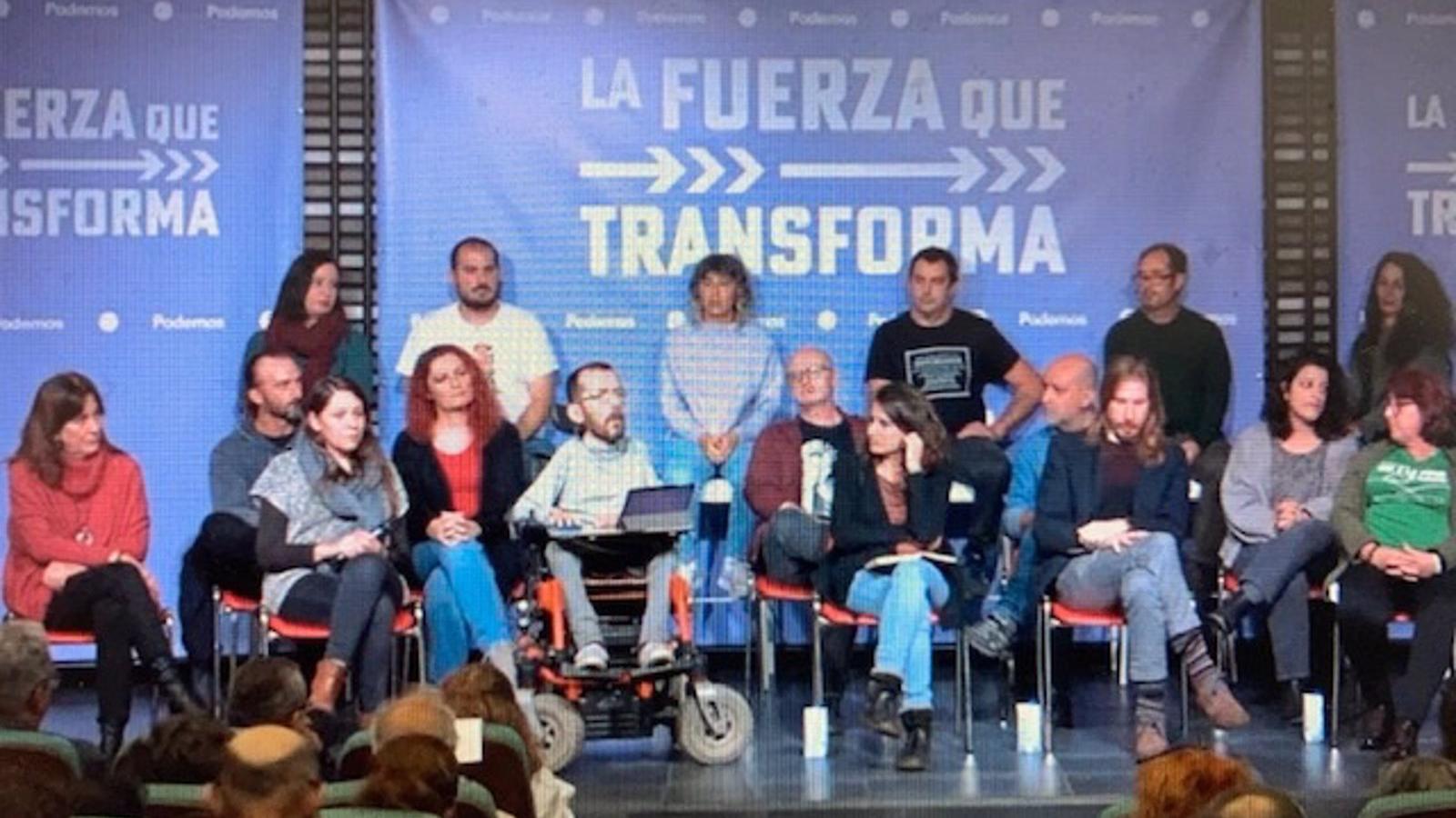 Echenique dice que hay "jueces machistas" que llevan a cabo "una cacería" a la ministra Montero "jaleados por PP y Vox"