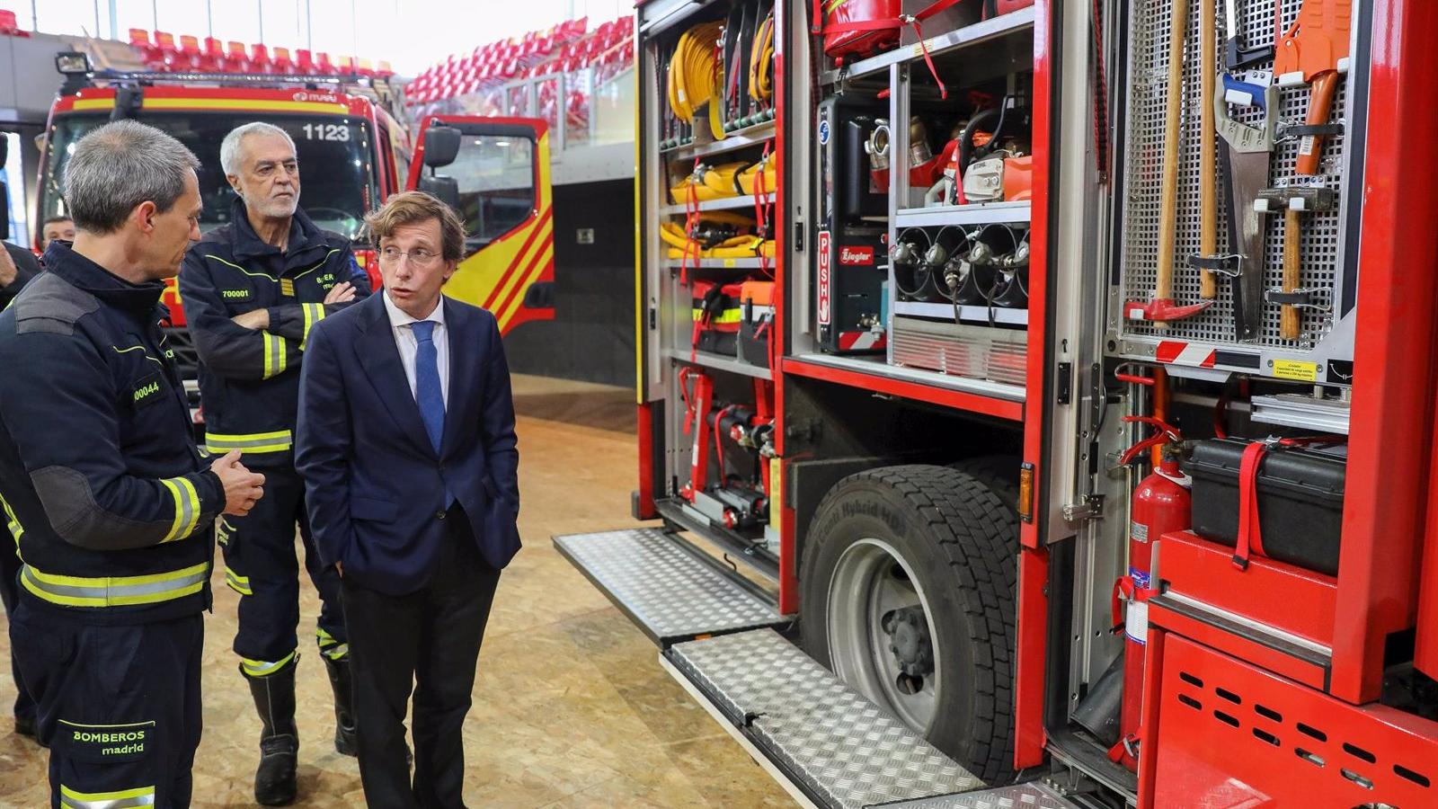 25 nuevos vehículos pesados para los bomberos de Madrid