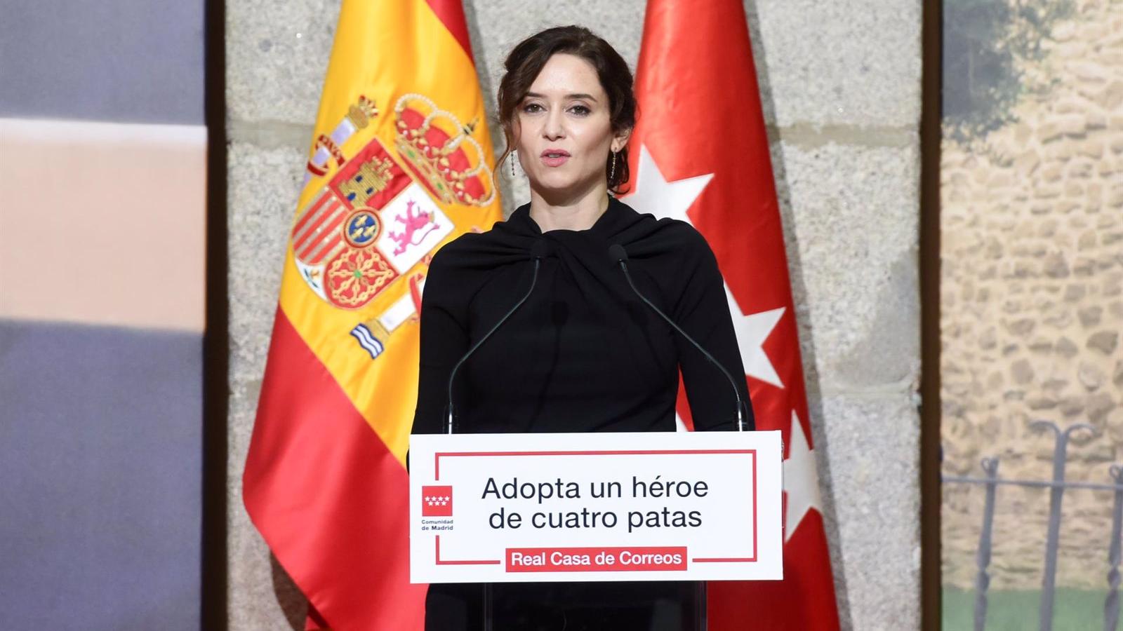 Díaz Ayuso reivindica el sentimiento europeísta de Madrid