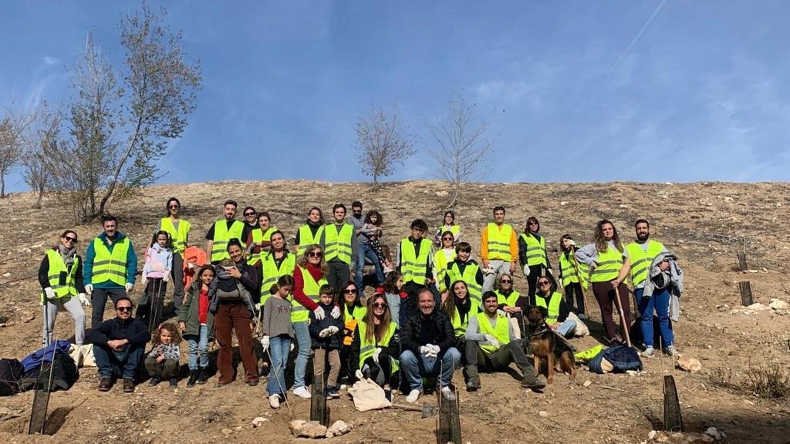 El Bosque Metropolitano suma 1.575 nuevos ejemplares en las parcelas de El Cañaveral de Vicálvaro
