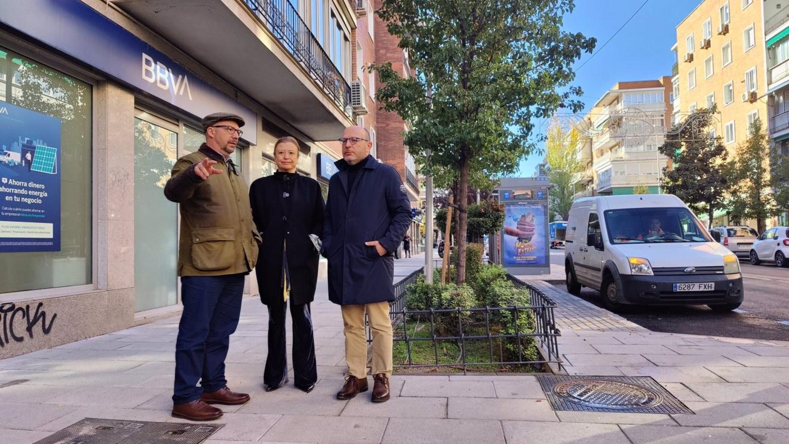 Las obras de mejora de accesibilidad en la avenida de Bruselas acabarán en enero tras 1,4 millones de inversión