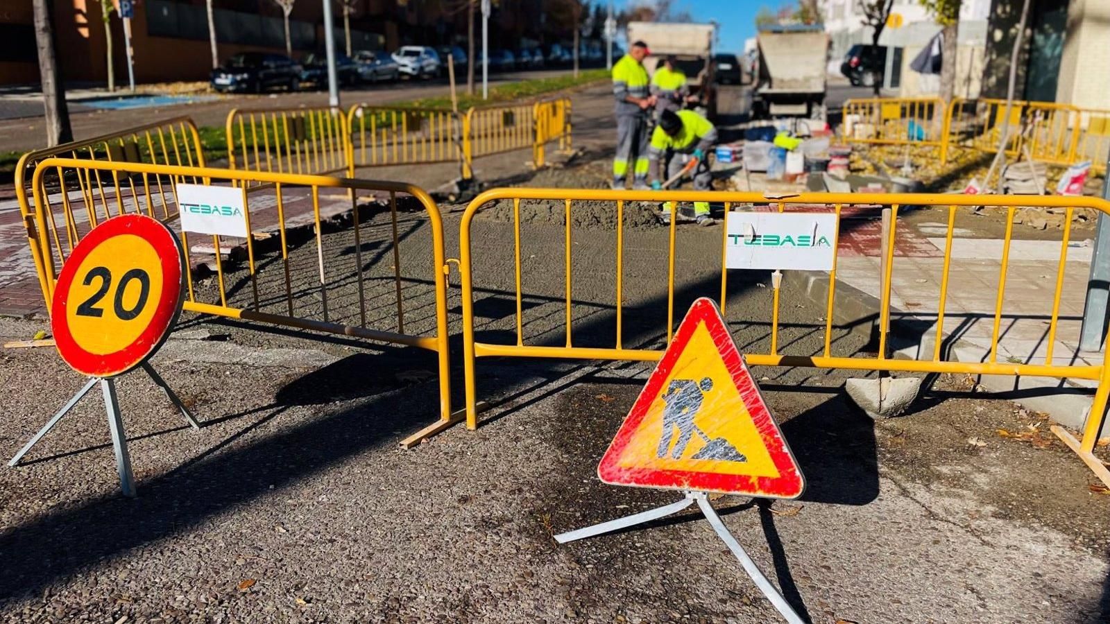 San Sebastián de los Reyes acomete obras de adaptación en diez badenes en el barrio de Dehesa Vieja