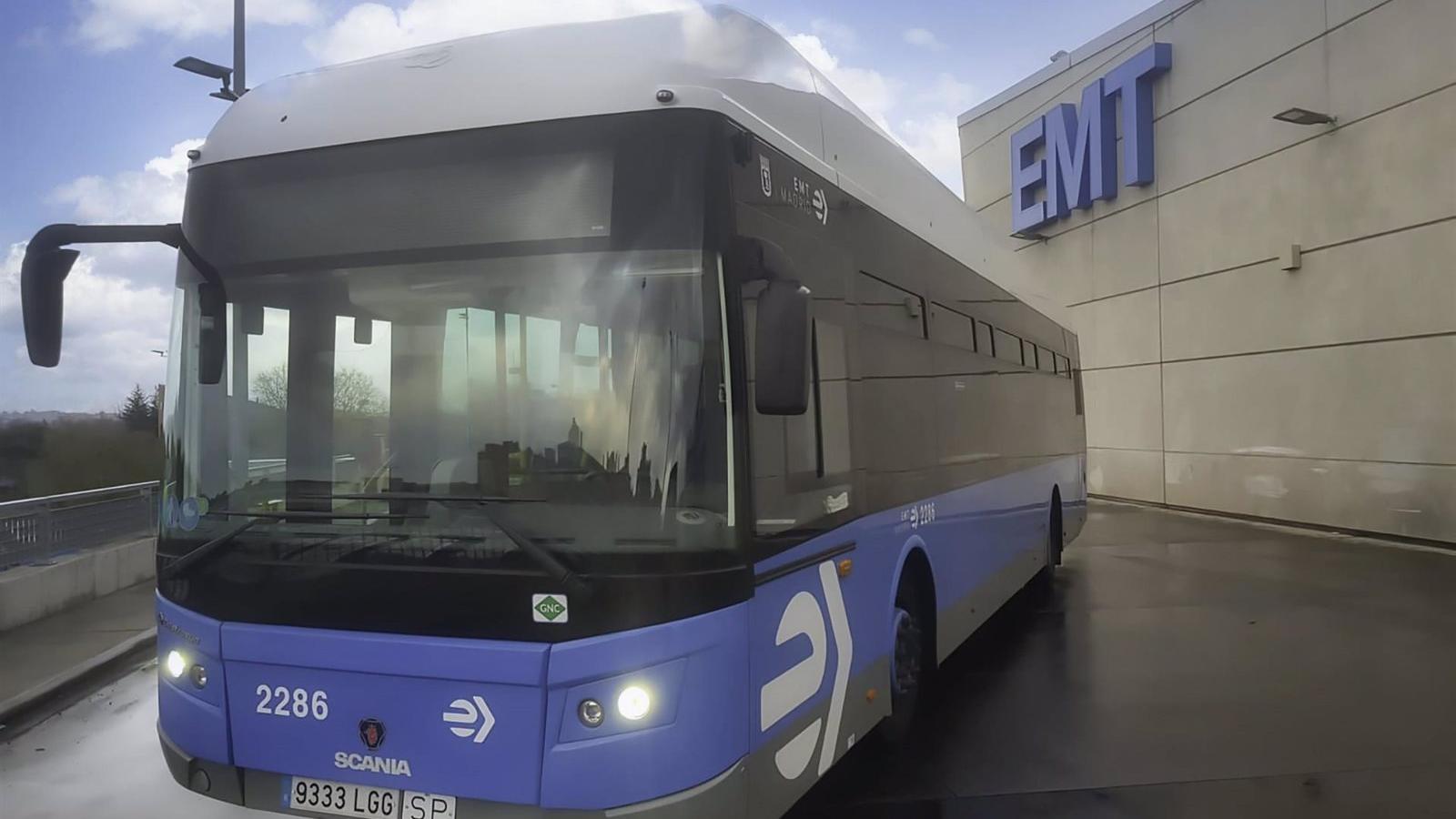 Los primeros diez buses de la EMT alimentados por hidrógeno verde llegarán en 2023