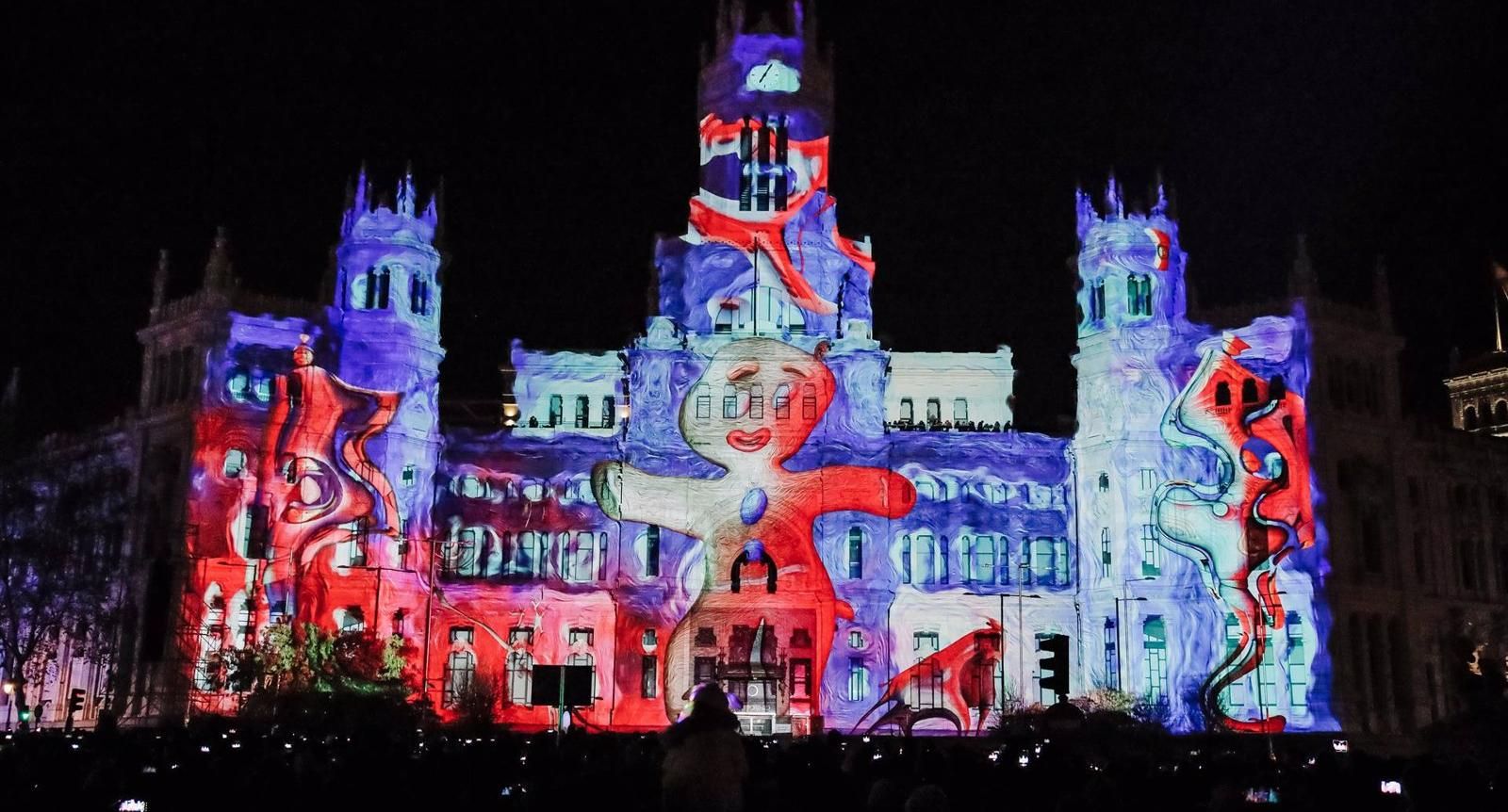 Madrid volverá a felicitar la Navidad con un videomapping en 3D desde Cibeles con la Estrella de Belén como protagonista