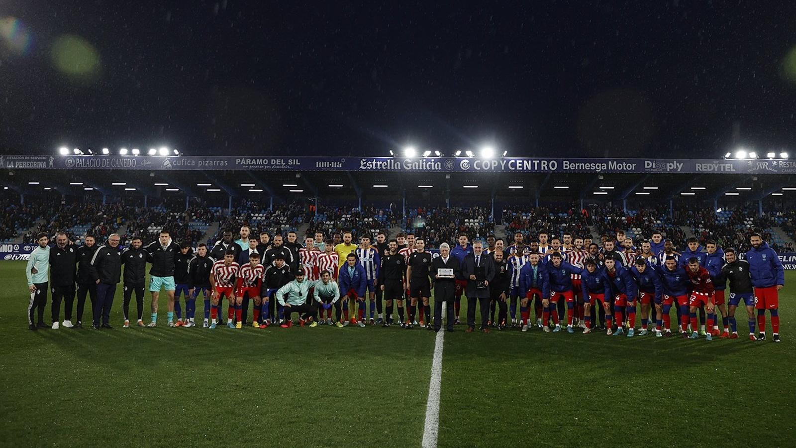  El Atlético de Madrid evita el tropiezo en el centenario de la Ponferradina