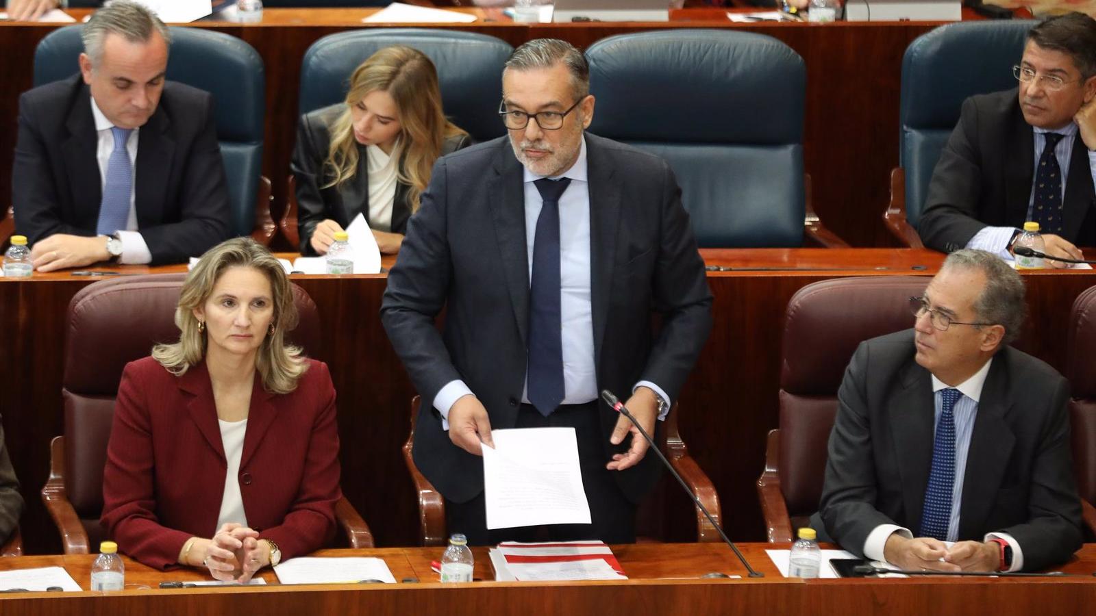 López califica de "absoluta basura" los telediarios de TVE frente a una Telemadrid "muy positiva"