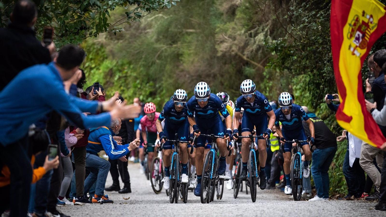 El Movistar Team participará de nuevo en O Gran Camiño