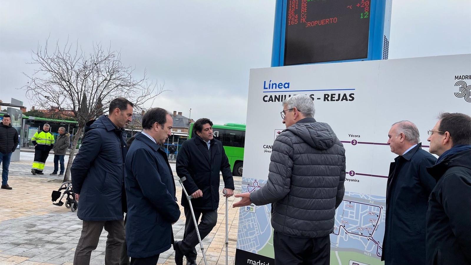 Los barrios de Canillejas y Rejas estrenan una nueva línea de autobús para favorecer la movilidad