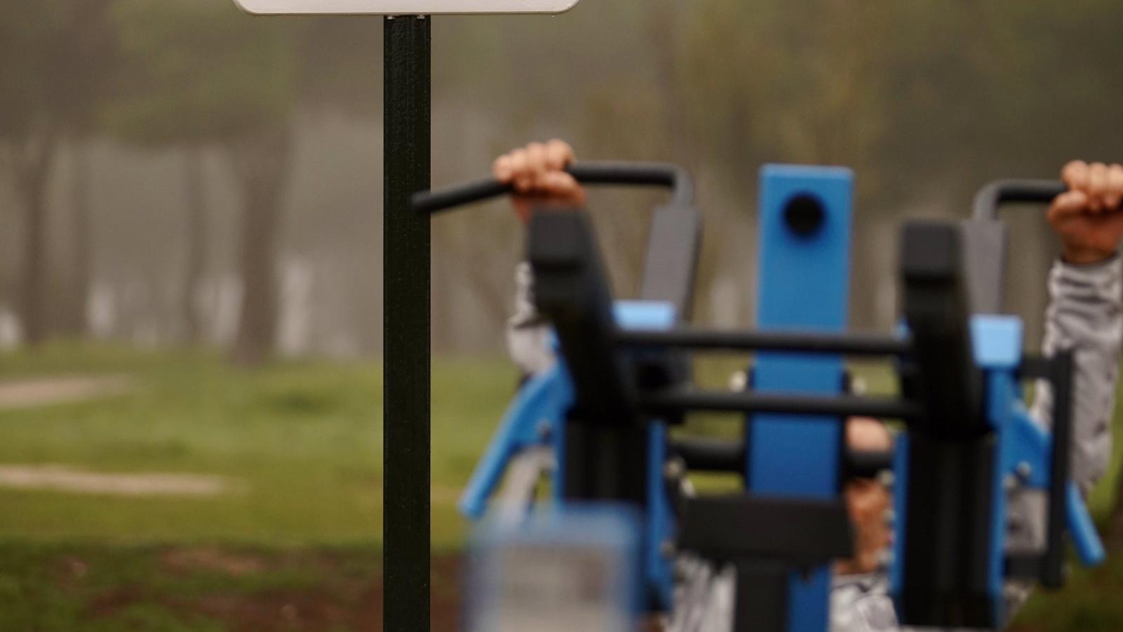 La Dehesa de Navalcarbón cuenta con un nuevo espacio para el entrenamiento de fuerza al aire libre