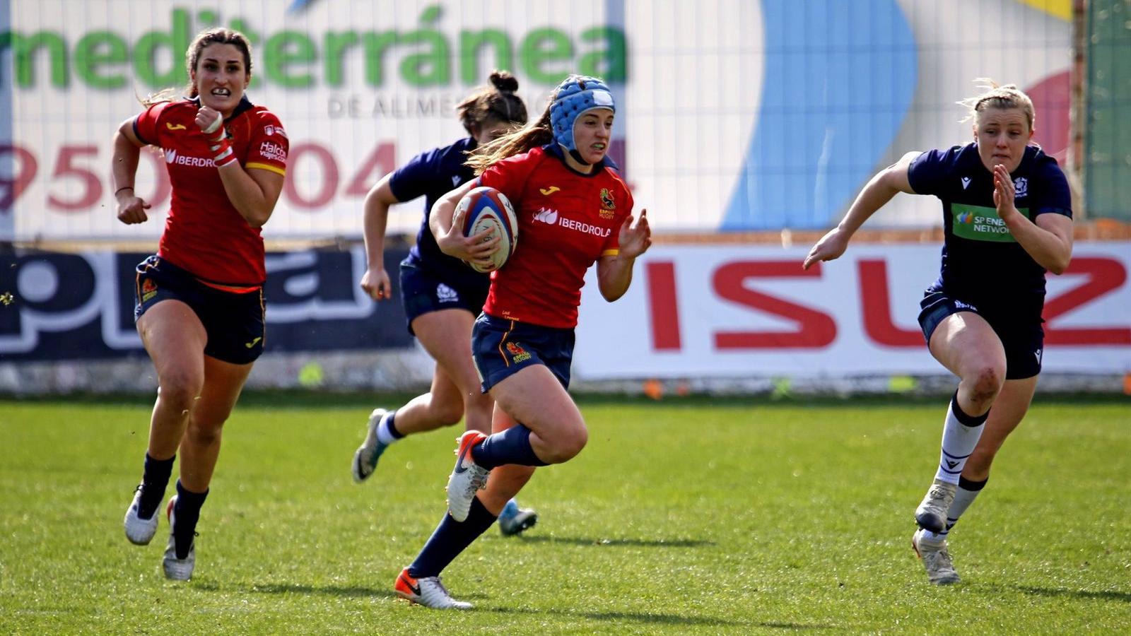 'Las Leonas' dan nombre al campo de rugby del centro deportivo municipal del Ensanche de Vallecas