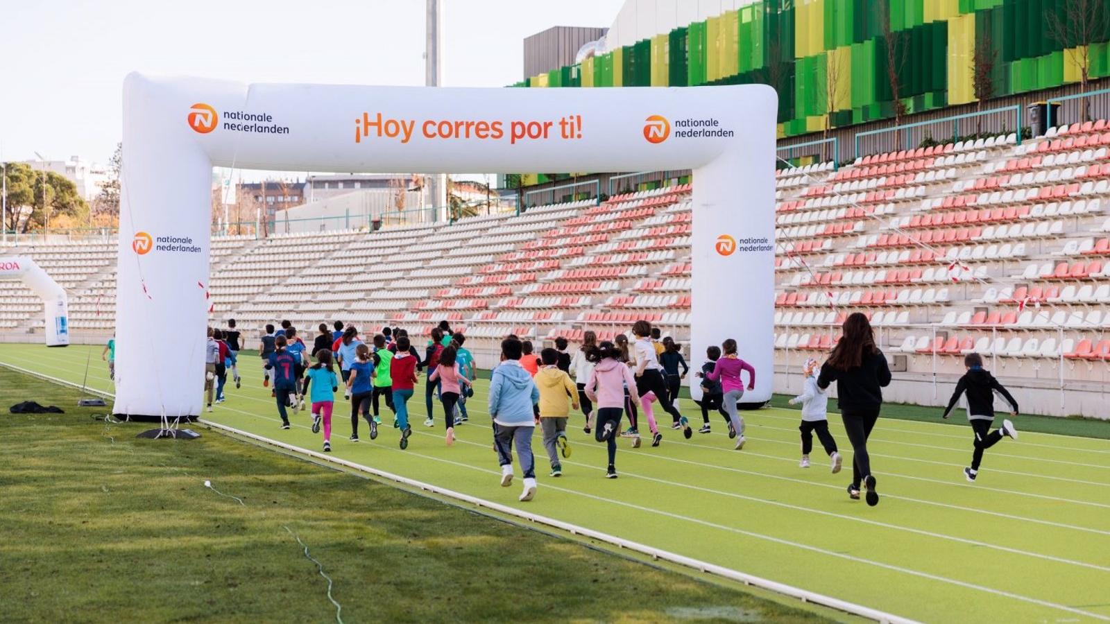 Más de 1.500 niños disfrutaron de la San Silvestre Vallecana Mini