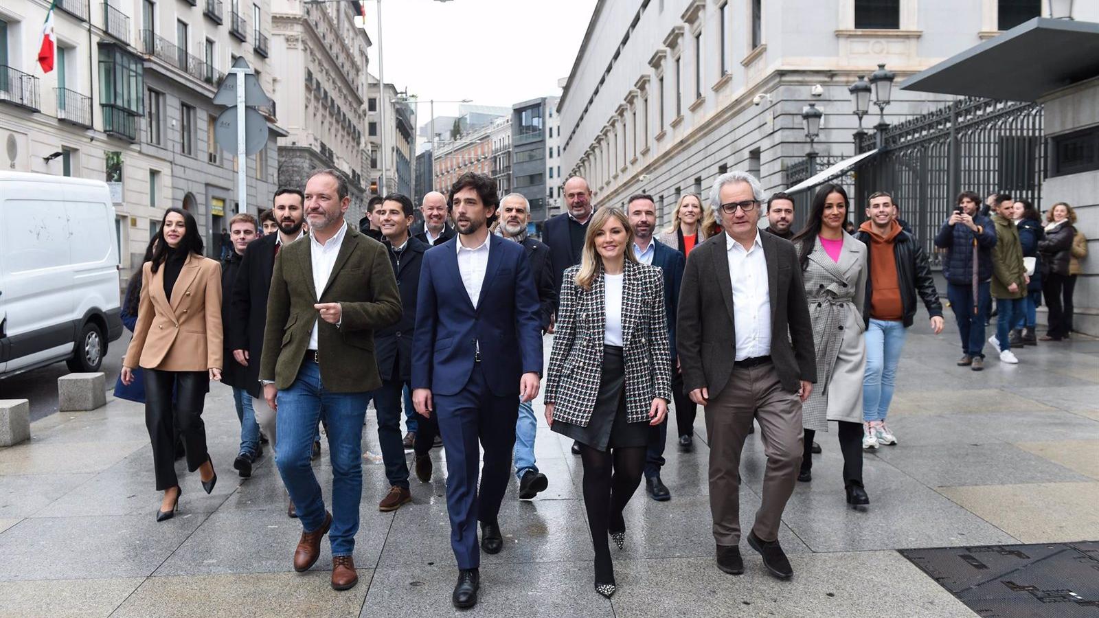 Adrián Vázquez y Patricia Guasp encabezan la lista 'Renace tu partido', que cierra Arrimadas, para las primarias de Cs