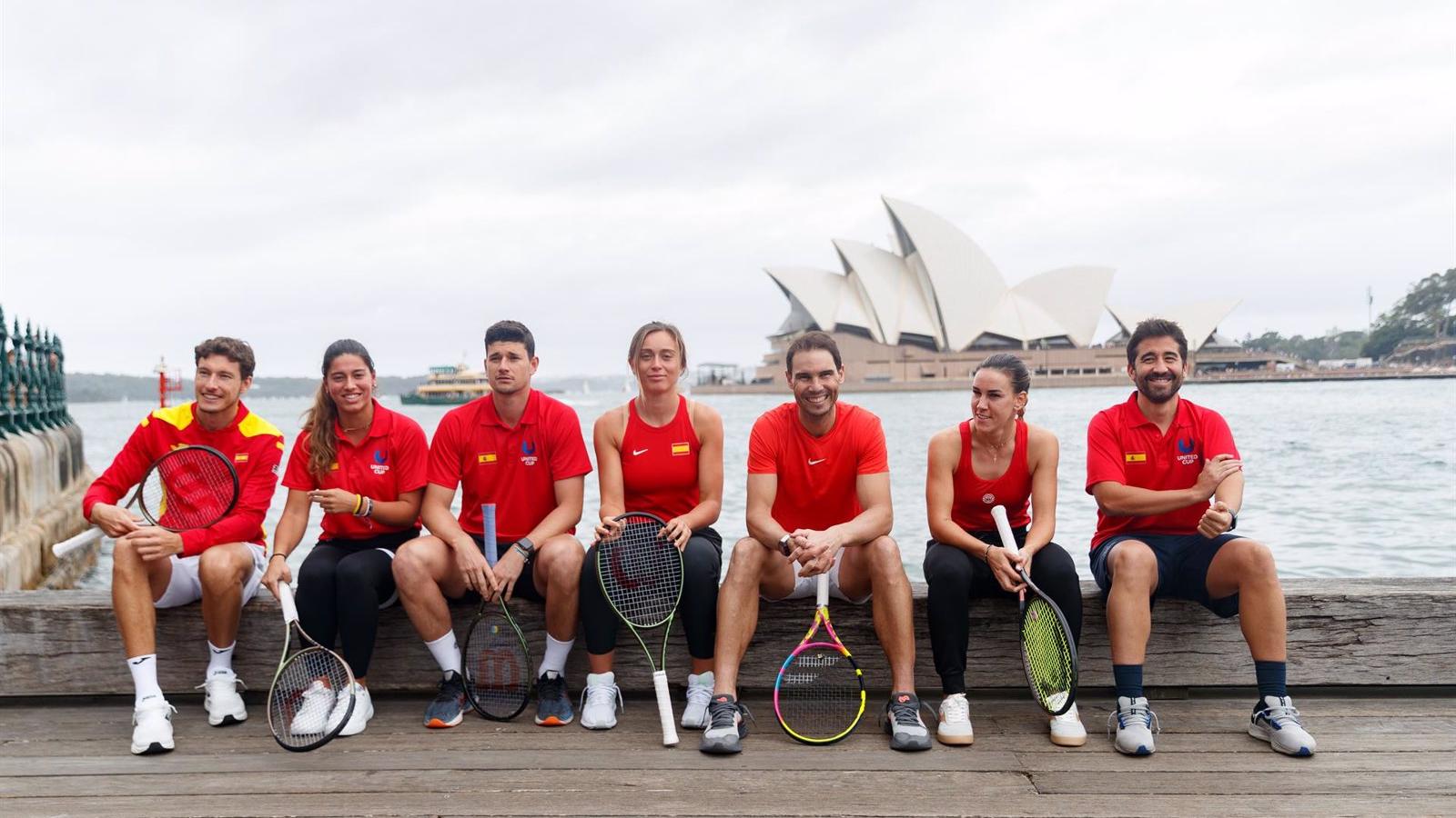 España busca su sitio en la United Cup con Nadal al frente