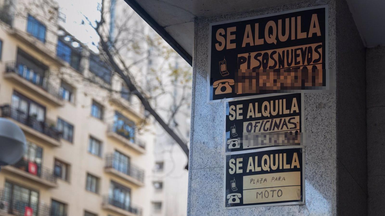Los alquileres que terminen antes del 30 de junio de 2023 se podrán prorrogar seis meses sin cambiar sus condiciones