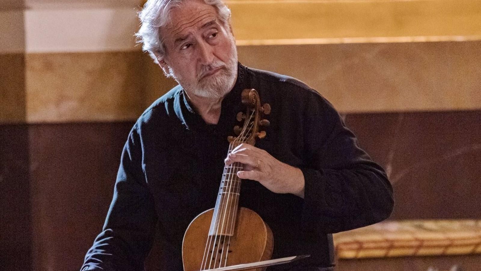 Patrimonio Nacional estrena en Youtube el concierto de Jordi Savall en el Palacio Real de Madrid