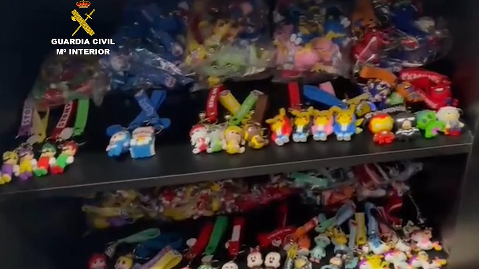 La Guardia Civil requisa en Madrid más de 44.000 juguetes por peligrosos o falsificados