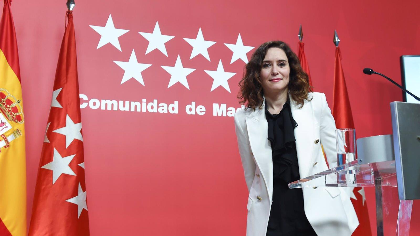 Díaz Ayuso propone que los mayores puedan elegir si ir a residencias o ser atendidos en casa