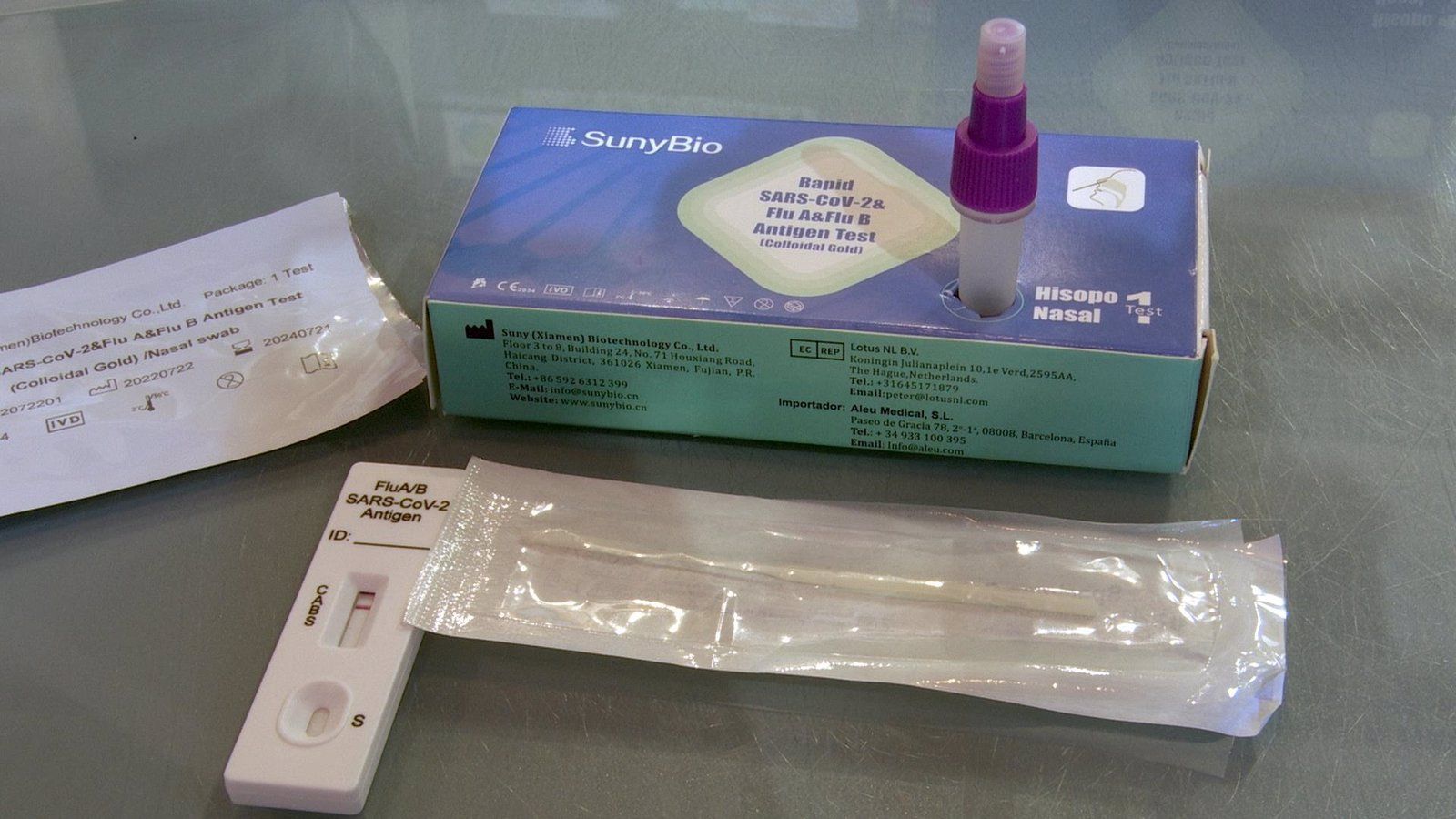 500.000 test rápidos de Covid y gripe para las urgencias de los hospitales, la atención primaria y los centros sociosanitarios de la región