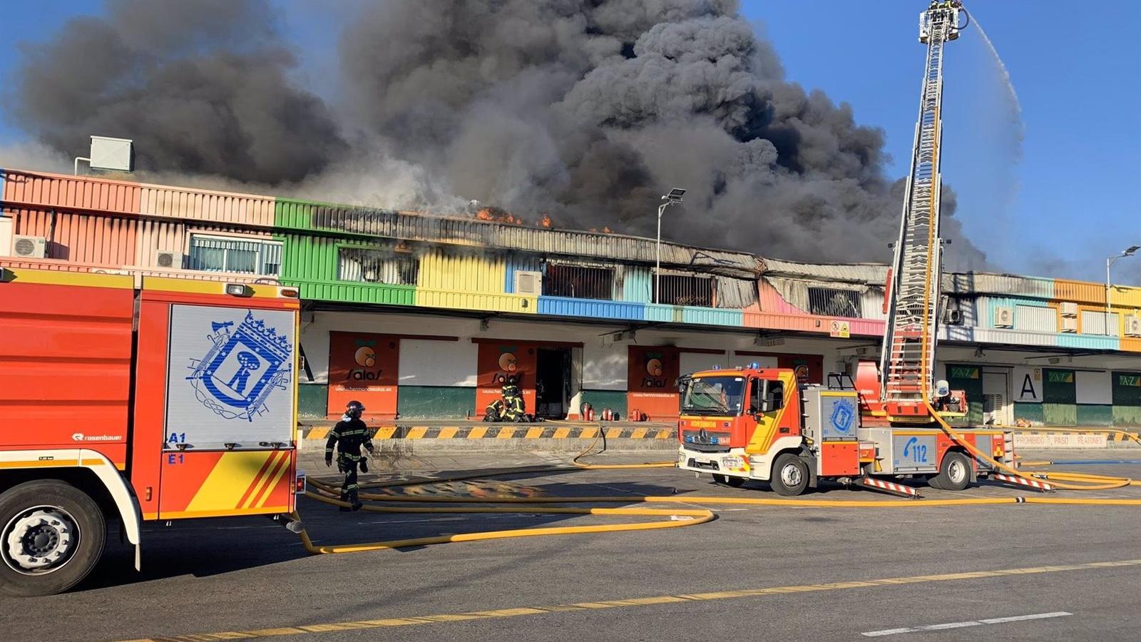 El Cuerpo de Bomberos de Madrid realizó 25.500 salidas en 2022