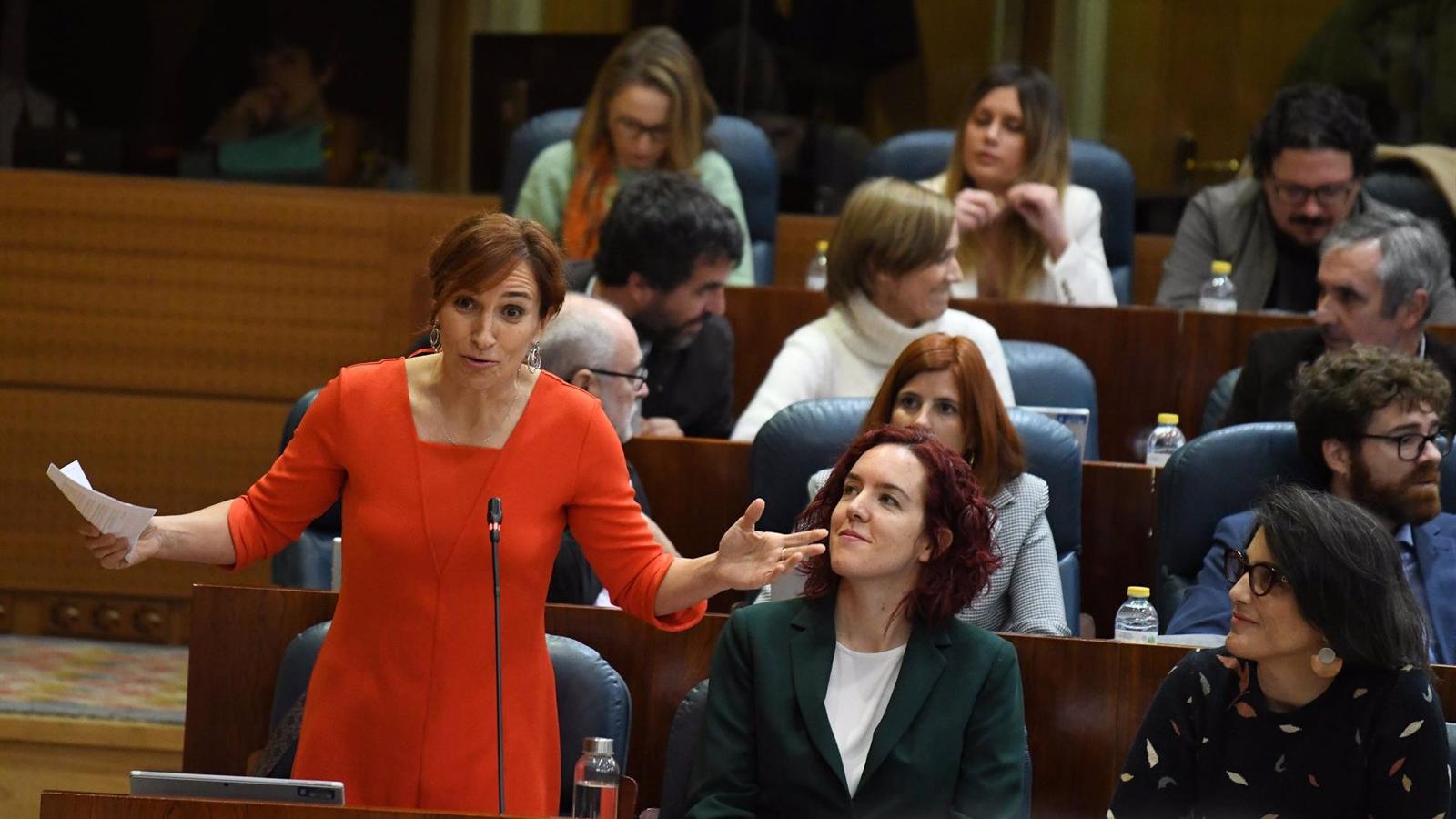 Mónica García acusa a la presidenta regional de ir "contra el sentido común" por recurrir el impuesto a las grandes fortunas