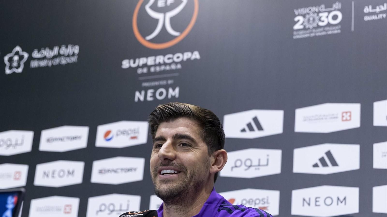 Thibaut Courtois: "No estuvimos finos pero no hay nada que nos preocupe"