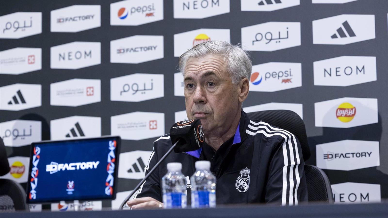 Ancelotti: "El equipo no está a tope, pero poco a poco tenemos que mejorar"