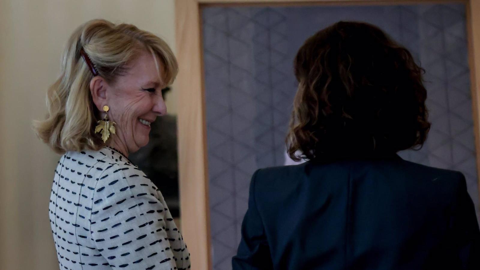 Esperanza Aguirre respalda la estrategia de Feijóo de recuperar a Sémper