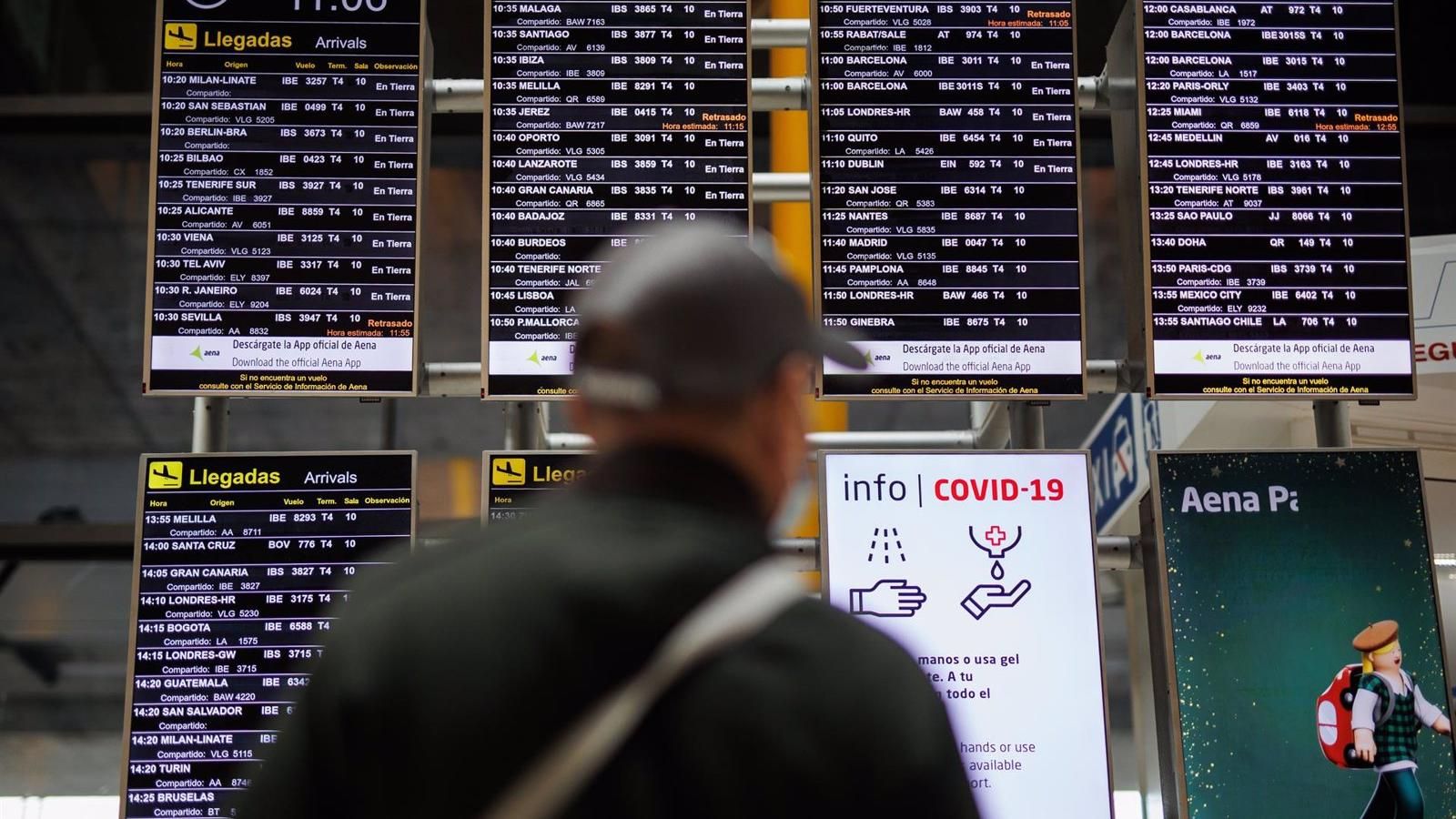 La Comunidad de Madrid recibió más de 18 millones de pasajeros aéreos internacionales en 2022