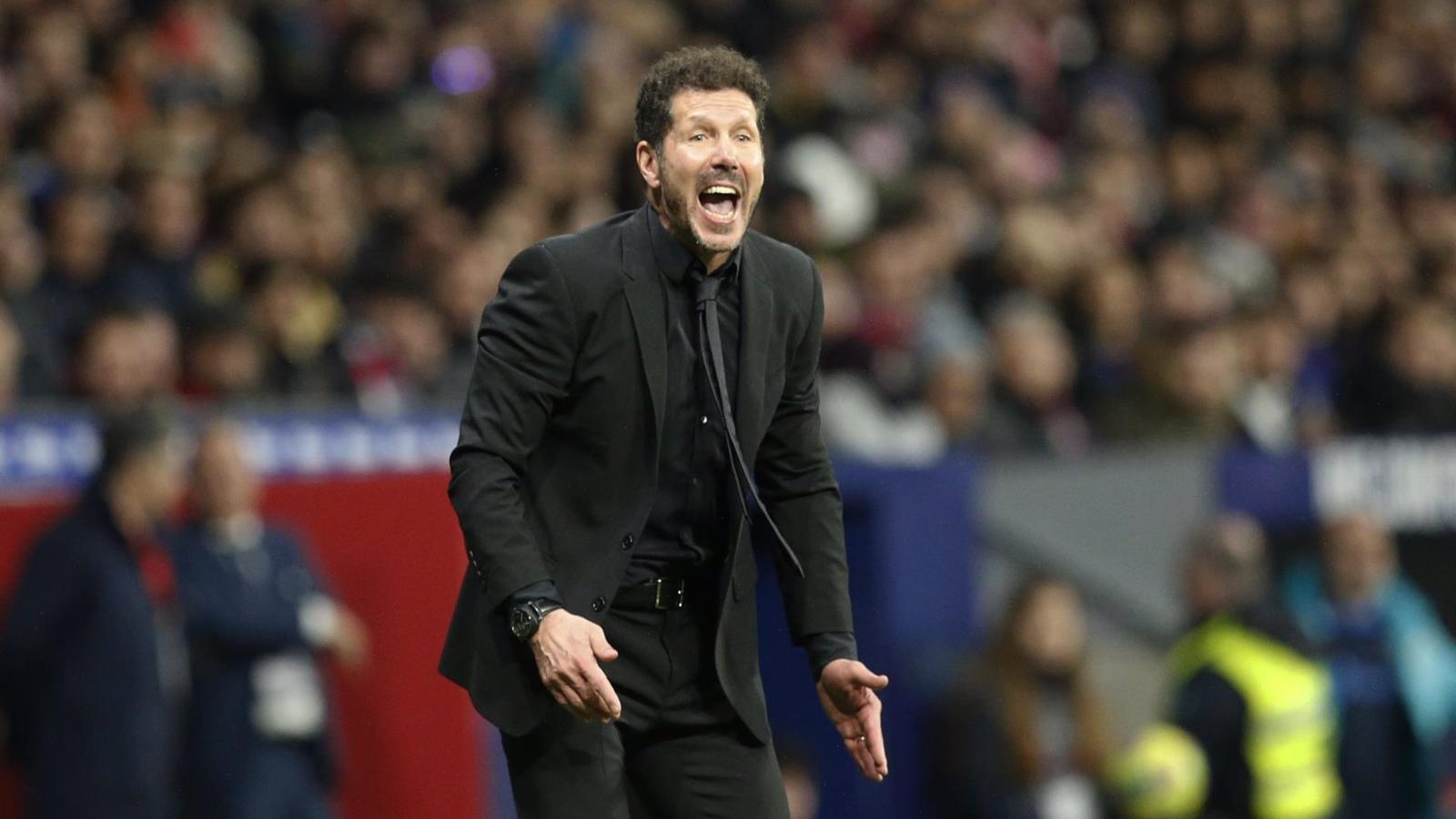 Simeone: "Nos hace bien esta victoria, ahora tenemos que estar juntos"