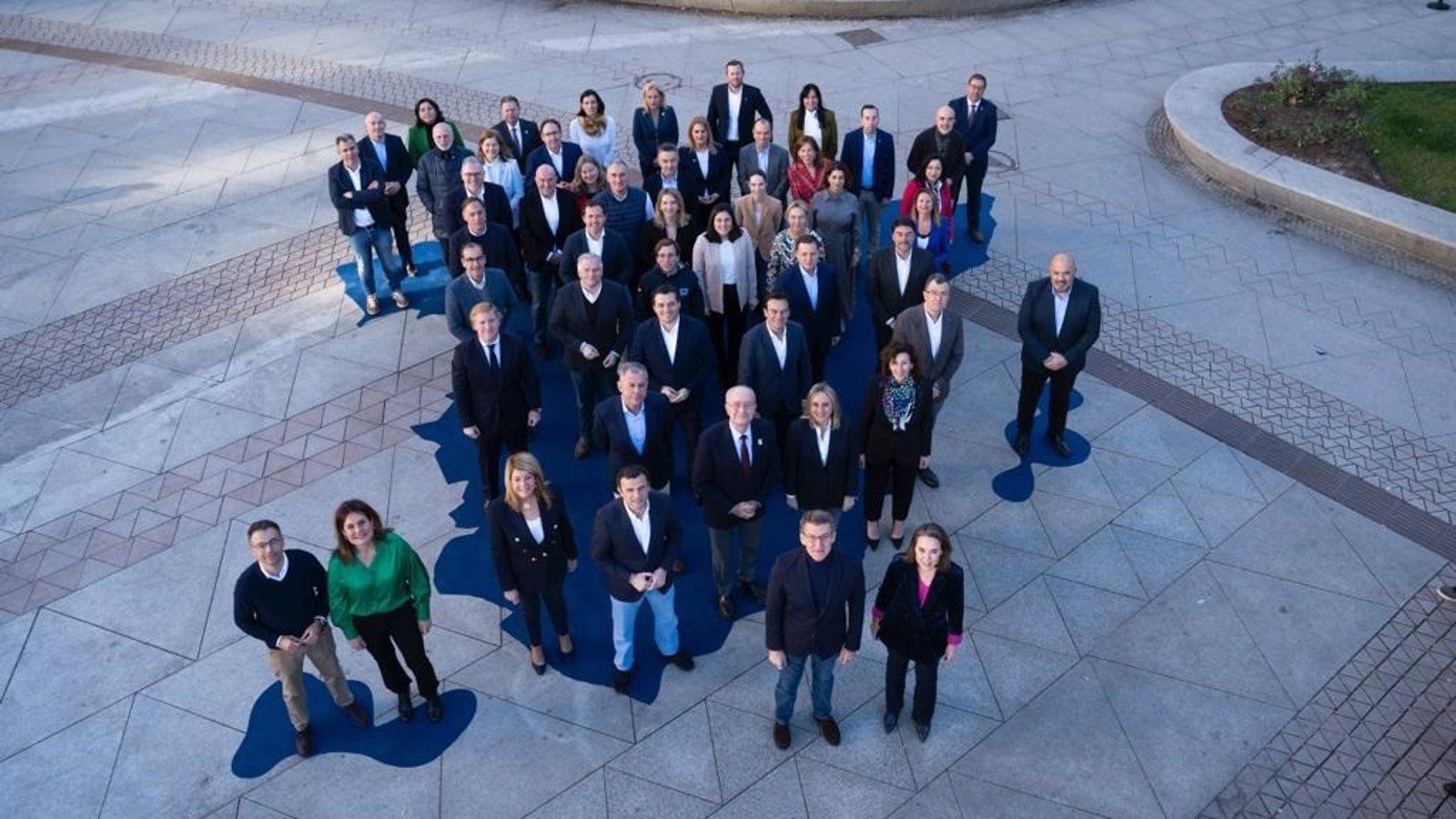 Los candidatos del PP a las alcaldías se unen en Madrid para acabar con "el sanchismo" y llevar a Feijóo a Moncloa