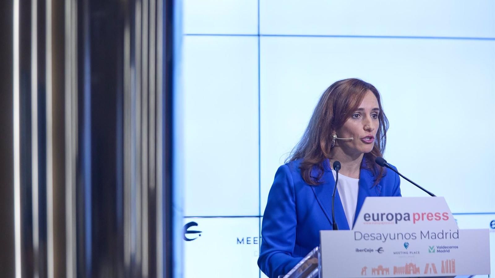 Mónica García dice que Más Madrid puede disputar el Gobierno regional al PP