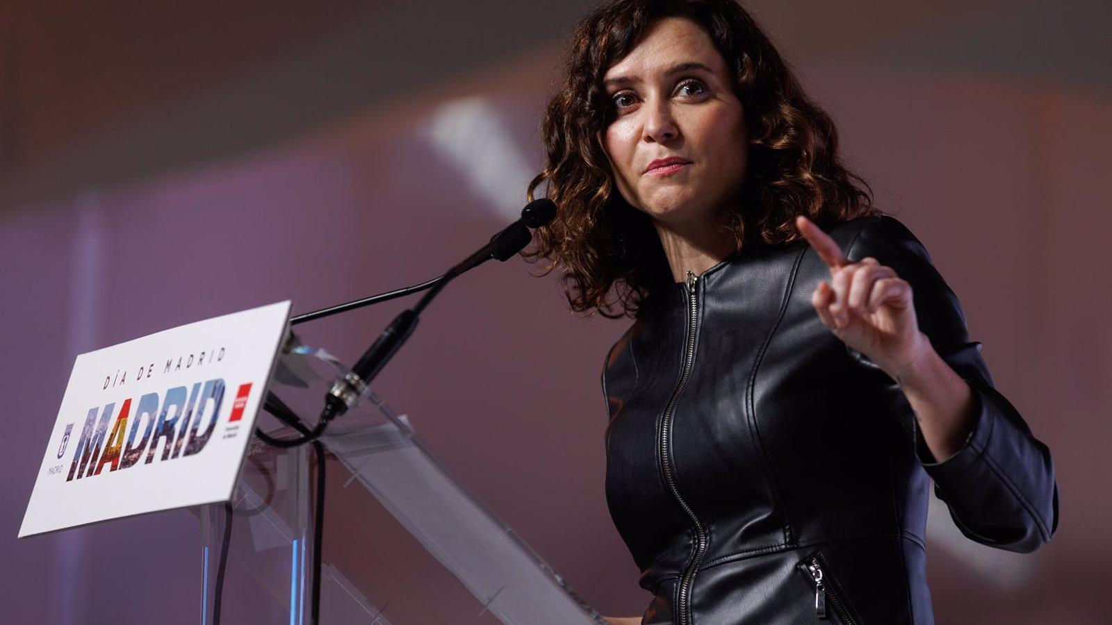 Díaz Ayuso no opina sobre el plan sanitario de García pero avisa que si una partida sube habrá que ver de cuáles se detrae