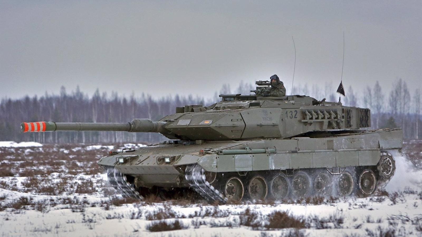 España cuenta con 347 carros de combate 'Leopard', medio centenar en desuso desde hace una década