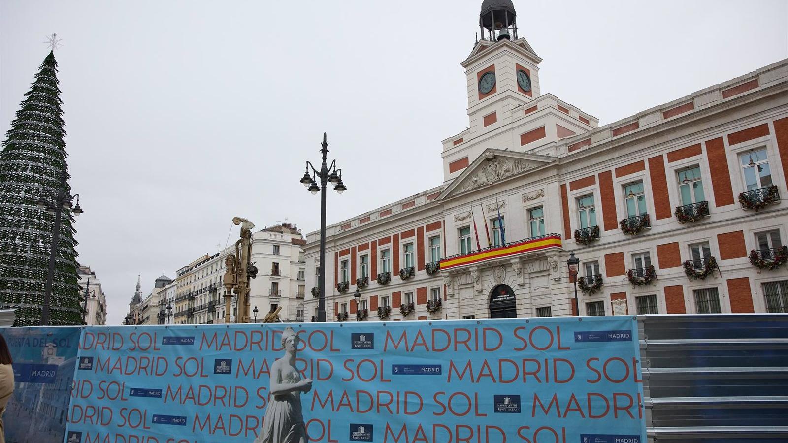 La Puerta del Sol abrirá en su totalidad a finales de marzo