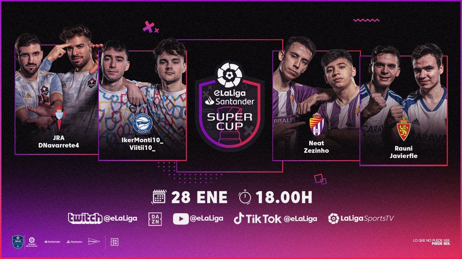 Vuelve la temporada regular de eLaLiga Santander con la SuperCup como antesala