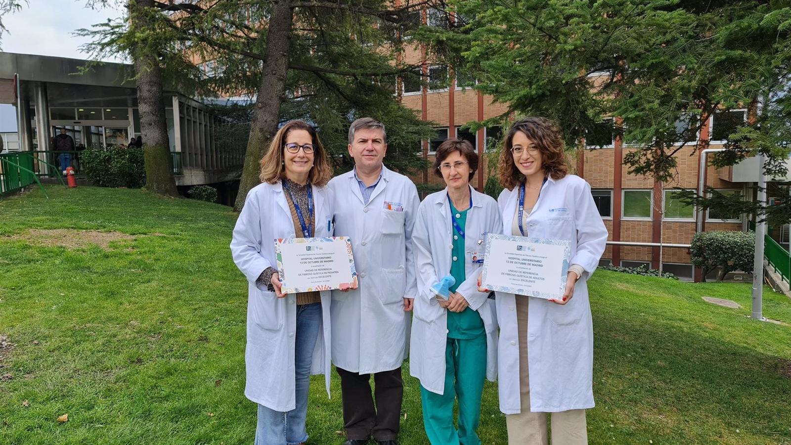 La Unidad de Fibrosis Quística del 12 de Octubre, acreditada como 'Excelente' para la asistencia de esta enfermedad