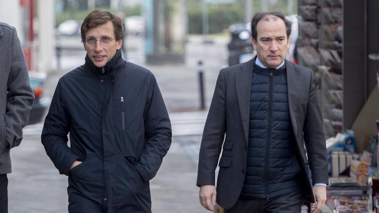Martínez-Almeida defiende la abstención de Carabante por una cuestión de "conflicto de intereses" en adjudicar un contrato "con garantías" sobre el proyecto para soterrar la A-5