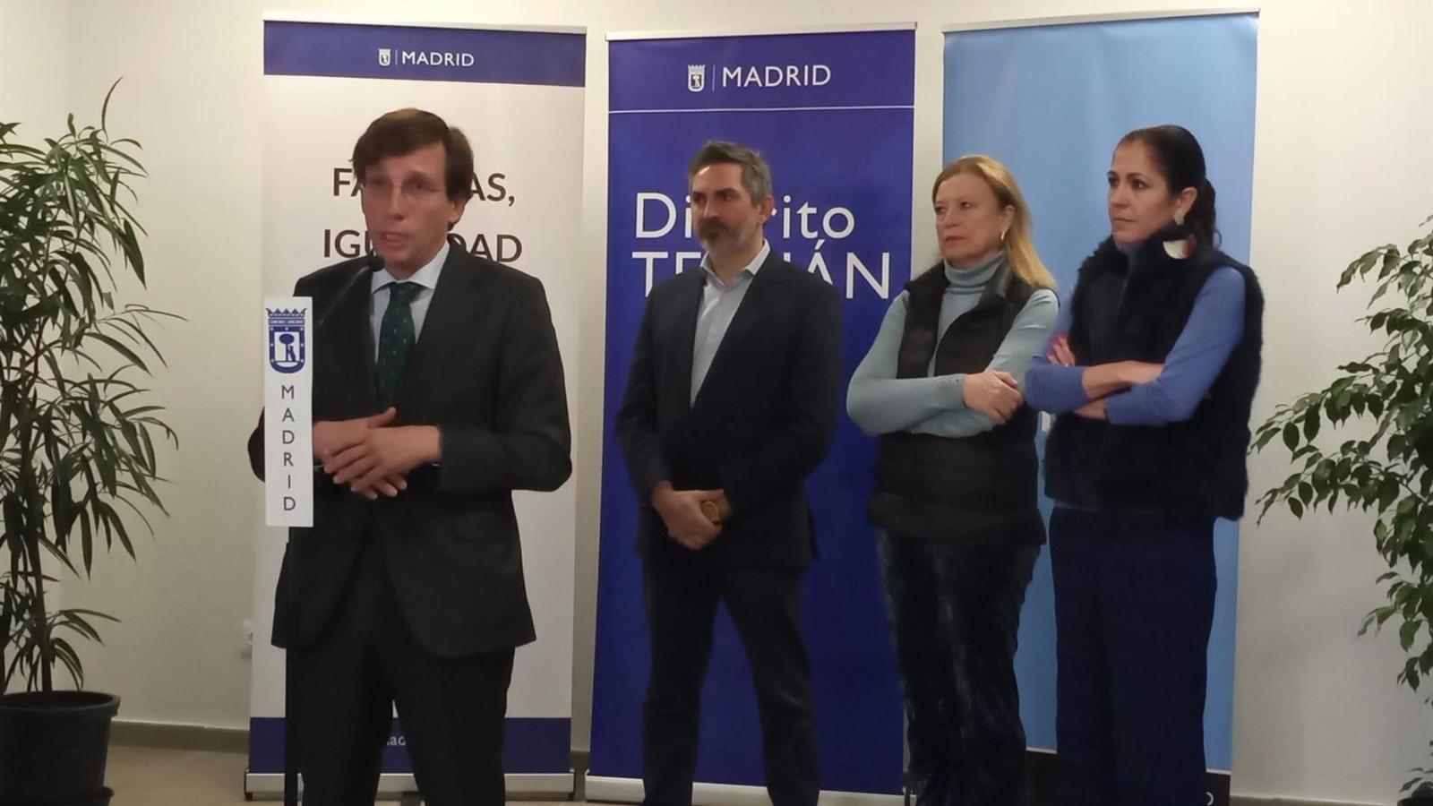 Martínez-Almeida inaugura Casa Familias Eduardo Dato en Tetuán para "abordar de forma integral las necesidades de las familias"
