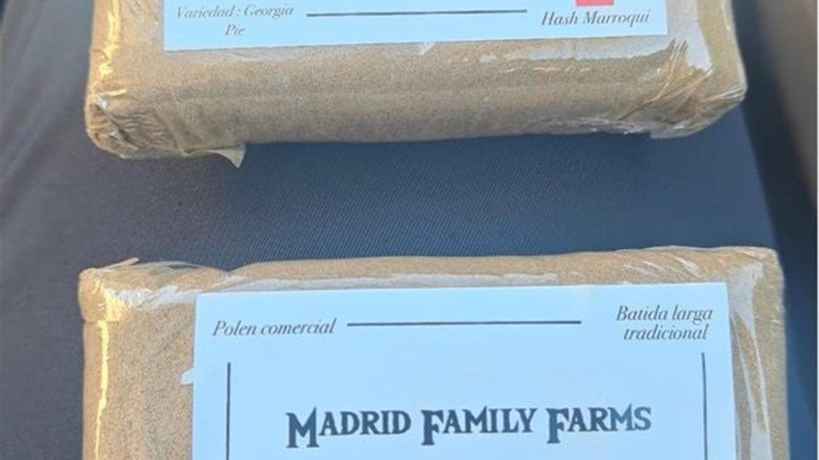  Detenido un joven de 19 años que portaba 200 gramos de hachís en dos placas para su venta
