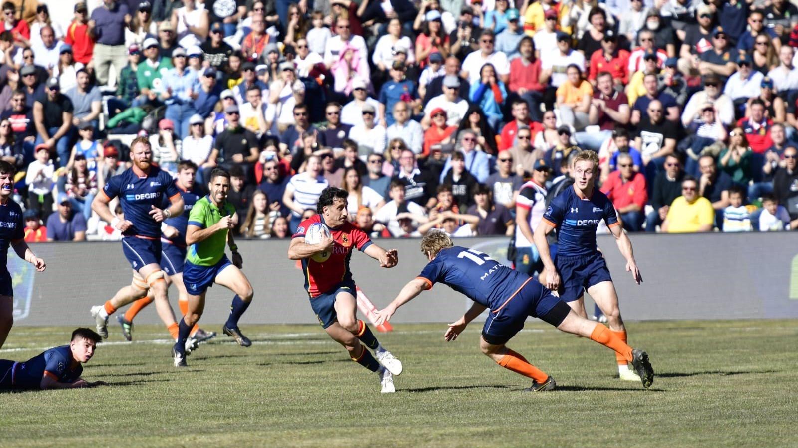 España vence en rugby a Países Bajos (28-20) en el inicio de su nueva era