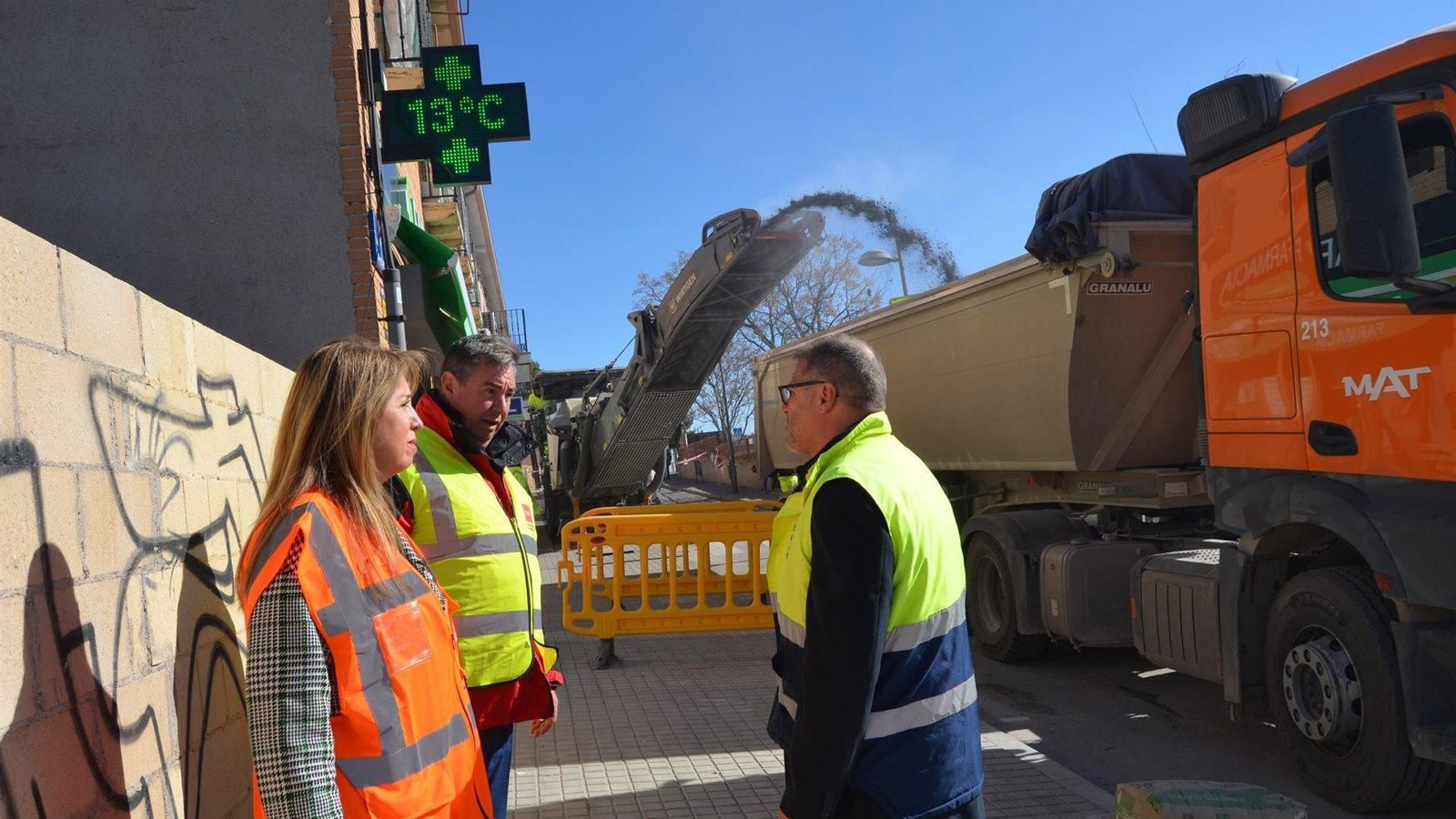 La Comunidad financia la operación asfalto en Moraleja de Enmedio