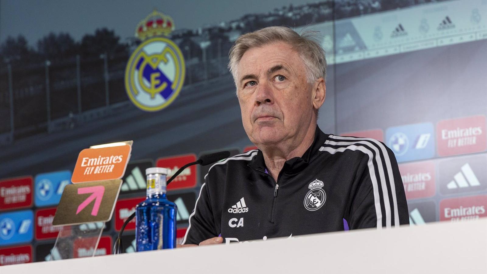 Ancelotti: "Lo de Vinícius es un problema del fútbol español"