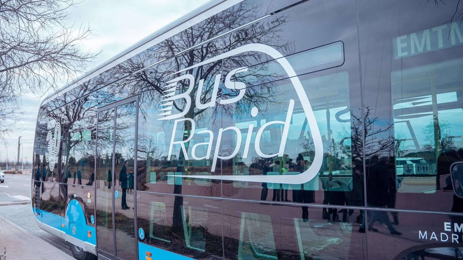 El primer Bus Rapid de Madrid circulará a partir de mayo