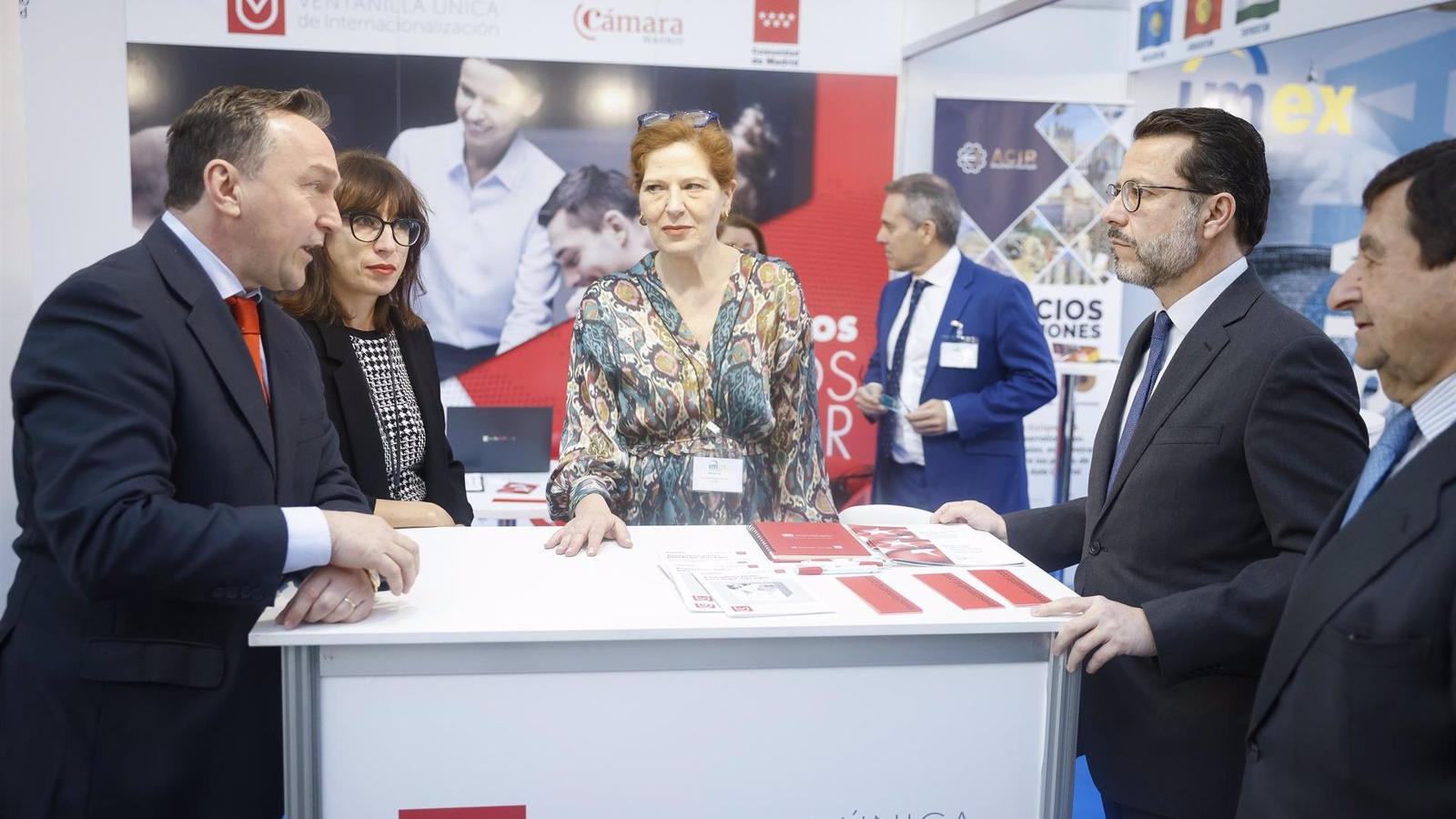 Lasquetty destaca la "confianza y estabilidad" que Madrid ofrece a las empresas exportadoras