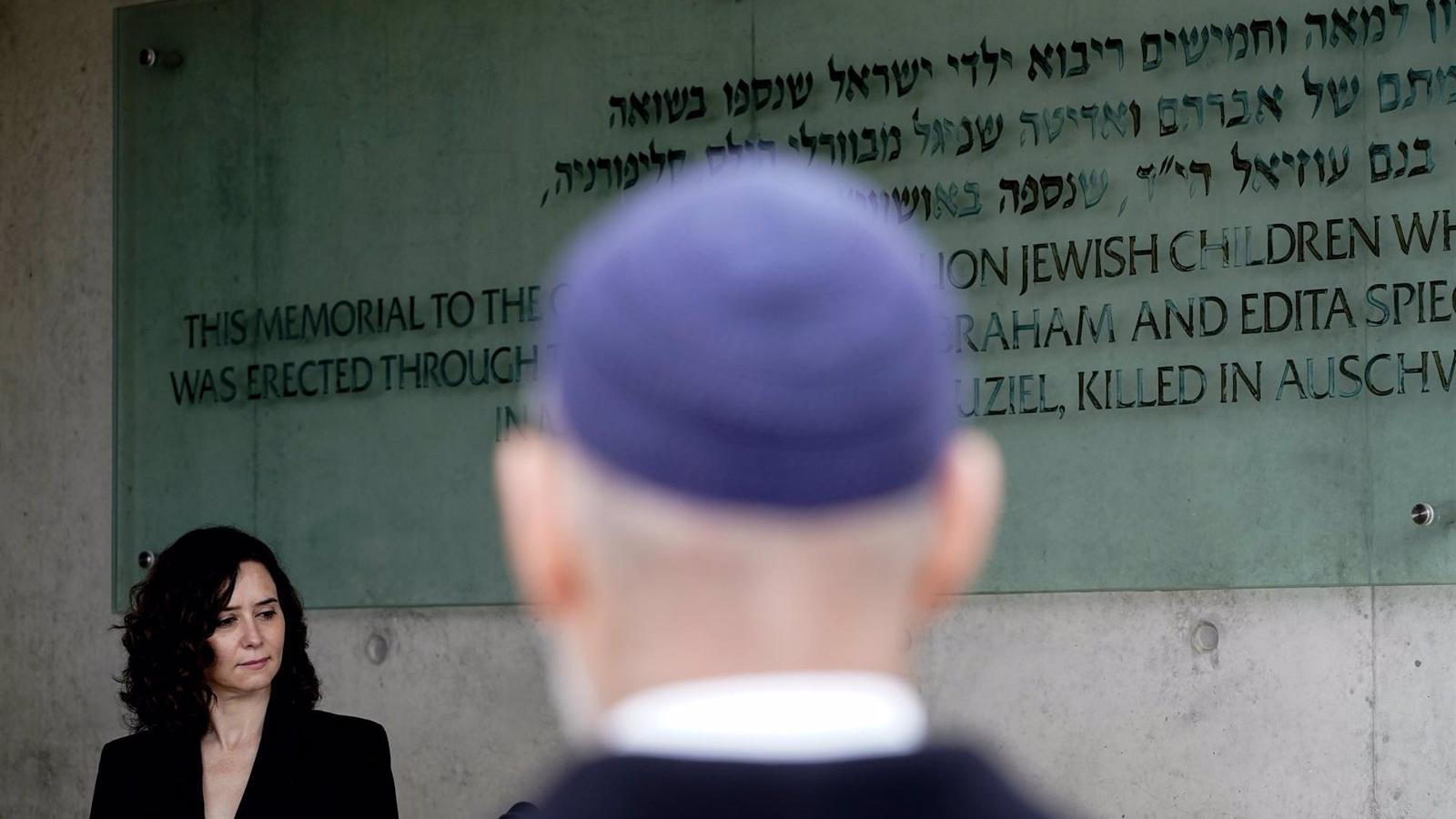 Díaz Ayuso traslada al presidente de Israel que la ruptura de relaciones de Colau "no representa a España"