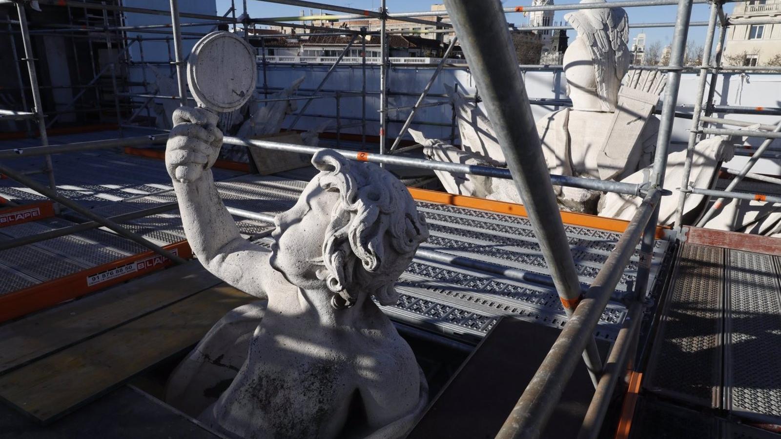 Arranca la restauración de la Puerta de Alcalá