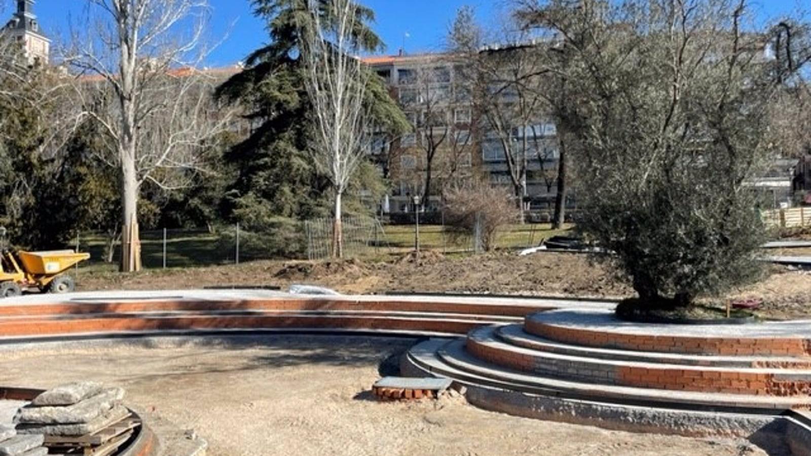 El primer espacio de lectura al aire libre de Madrid, situado en el parque del Oeste, comenzará a funcionar en marzo